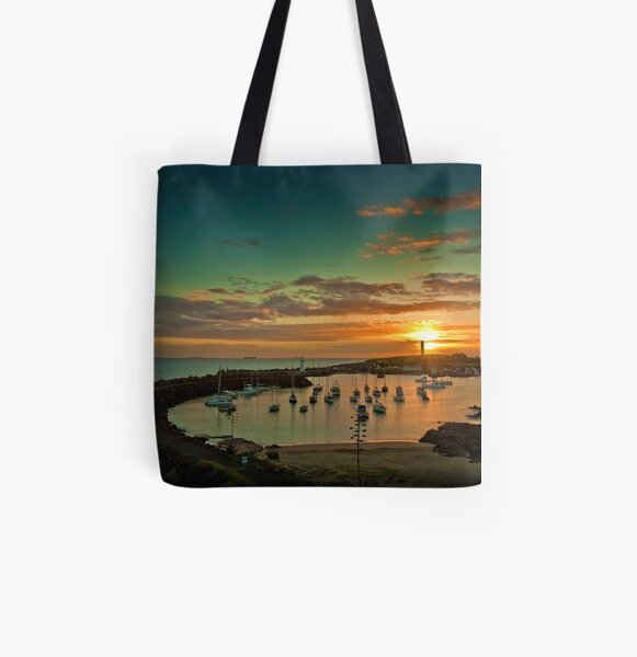 Wollongong Harbour All Over Print Tote Bag