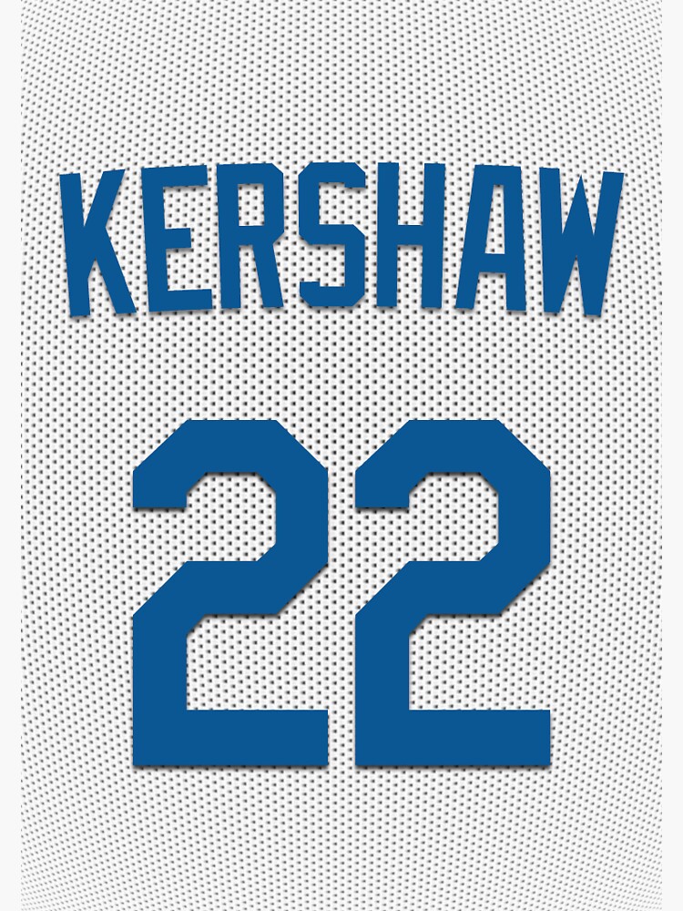 Kershaw Jersey