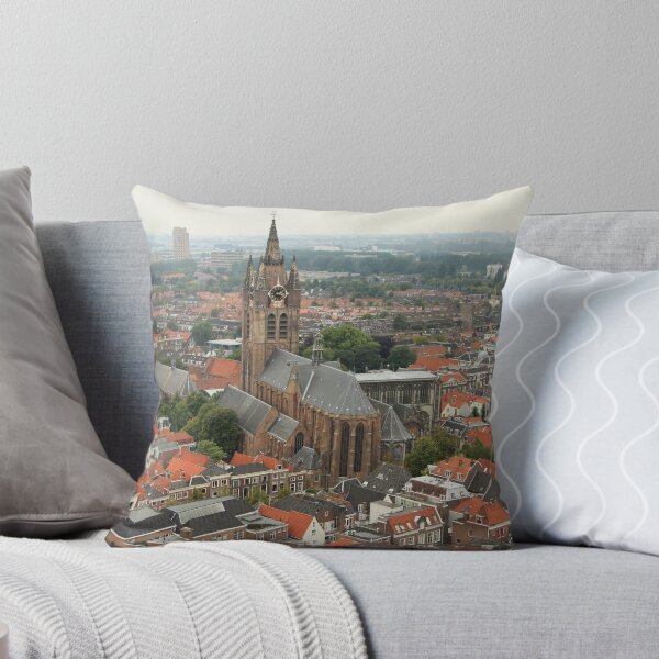 Item preview, Rooftop view over Delft designed and sold by Stephanie Owen.