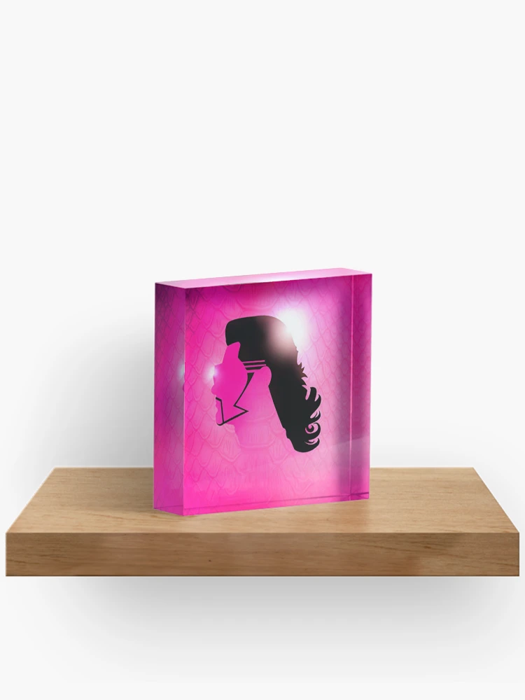 Thumbnail 2 von 5, Acrylblock, Pink Python - Riff Raff designt und verkauft von andrejonas.