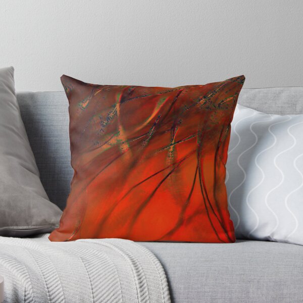 Summer Heat Throw Pillow