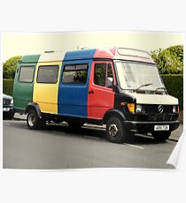 Neopolitan Bus Poster