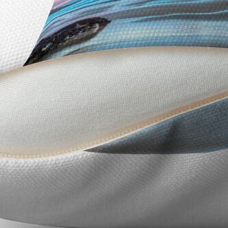 Alternate view of Quiet contemplation Throw Pillow
