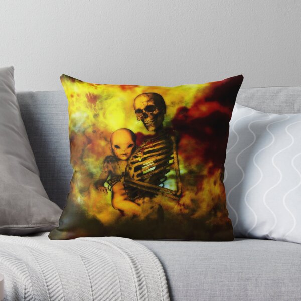 The Infernal Throw Pillow