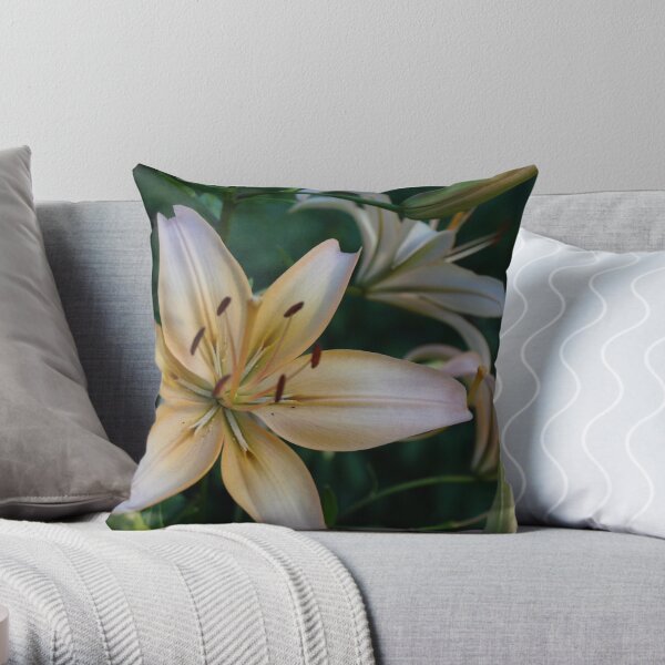 Asian Lily #1 Throw Pillow