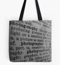 photographer Tote Bag