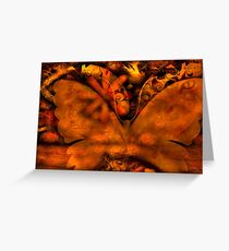 Adorned In Butterfly Greeting Card