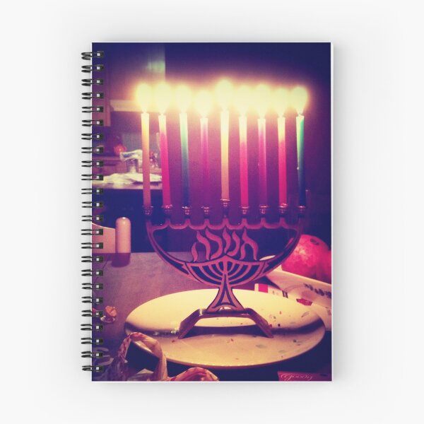Item preview, Colorful Menorah designed and sold by AnkhaDesh.