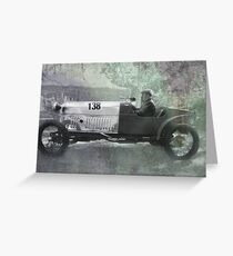 1921 Amilcar - Fully worked Greeting Card