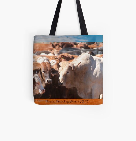 Bronco Branding, Winton All Over Print Tote Bag