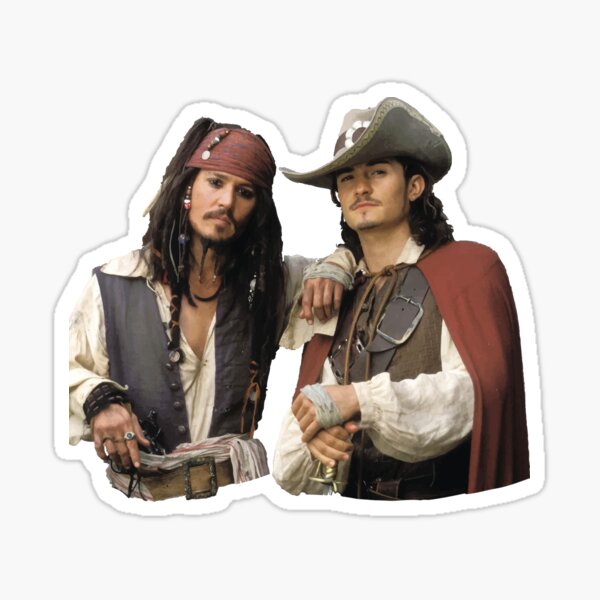 Jack & Will Sticker