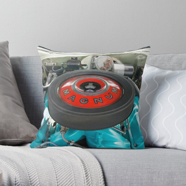 Magnum Force Throw Pillow