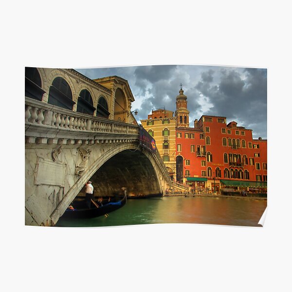 Rialto Bridge Poster
