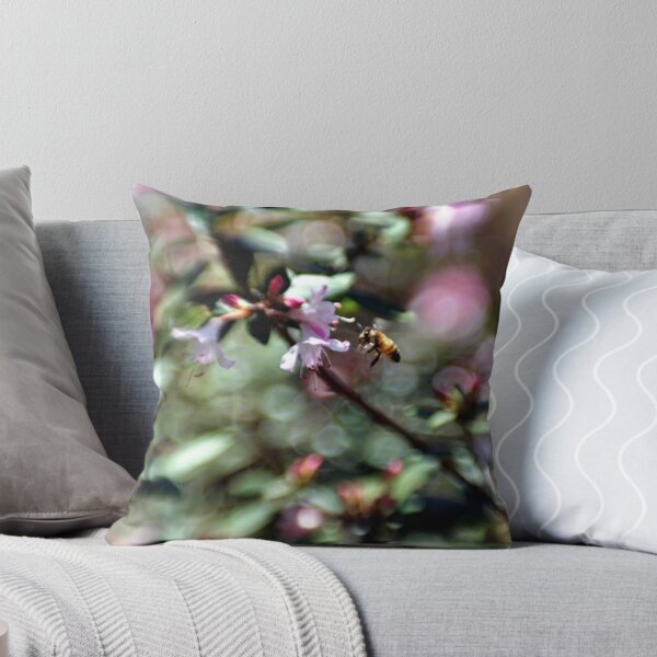 Bee Line Throw Pillow