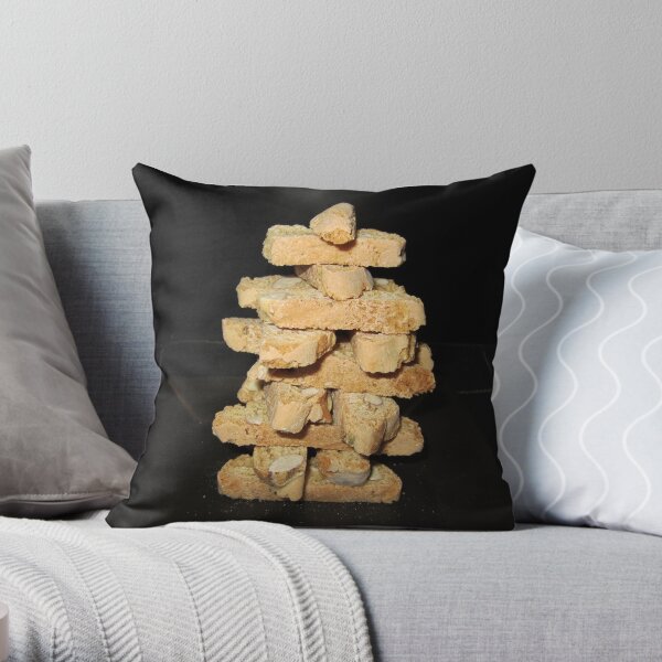 Biscotti Jenga Throw Pillow