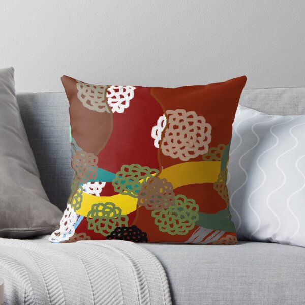 Cluster Throw Pillow