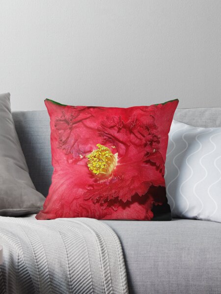 Item preview, Red Camellia, Red Frilly   designed and sold by Bev Pascoe.