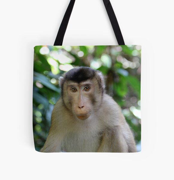 The Malaysian Macaque Medium Tote Bag