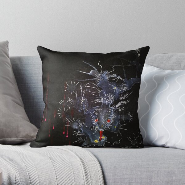 "Goldlicker" Throw Pillow