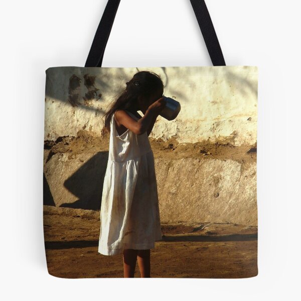 Item preview, Drinking Girl in Hampi designed and sold by SerenaB.