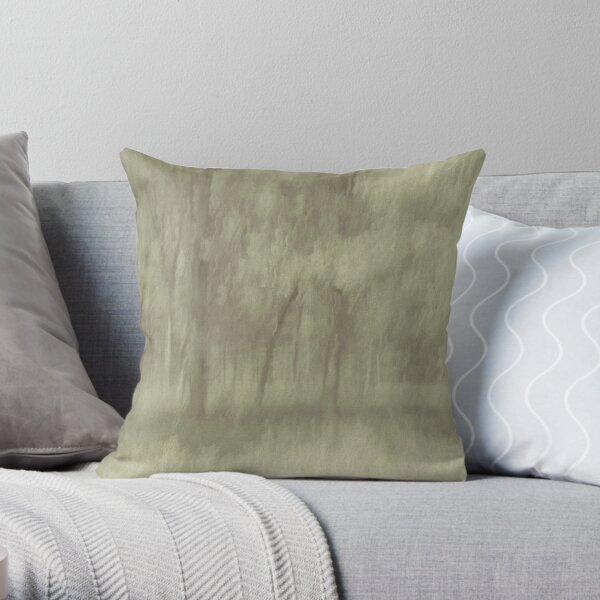 Summer on the Savannah Kitty Todd Nature Preserve Throw Pillow