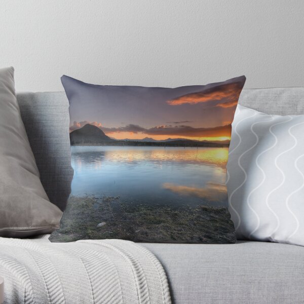 Lake Moogerah, QLD - Australia Throw Pillow