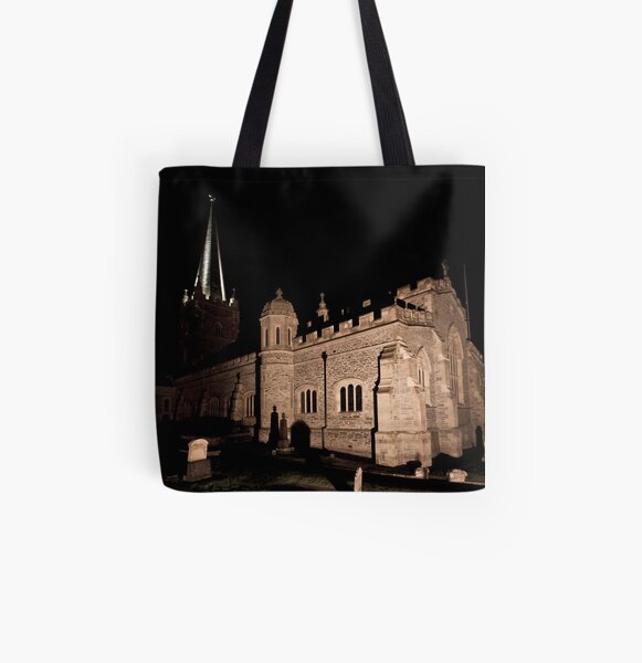 St Columbs Cathedral All Over Print Tote Bag