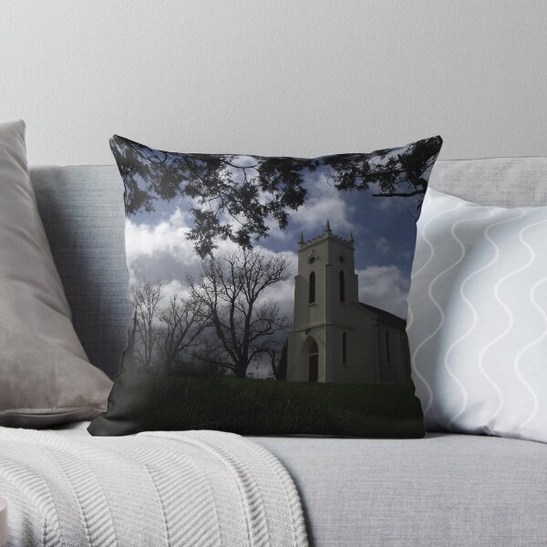 Church at Windemere - moody shot Throw Pillow