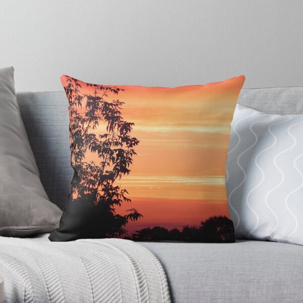 Nature's Paint Brush © Throw Pillow