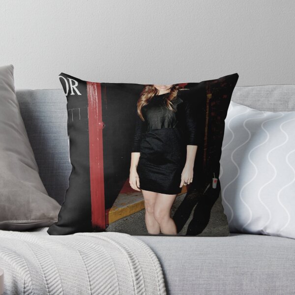 Mel C Throw Pillow