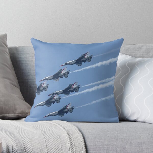 USAF Thunderbirds Throw Pillow