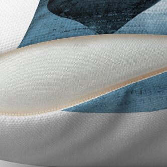 Alternate view of Flying in a Blue Dream Throw Pillow