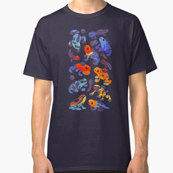Poison dart frogs - dark Classic T-Shirt