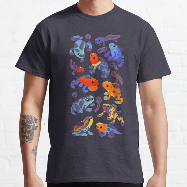 Poison dart frogs - dark Classic T-Shirt