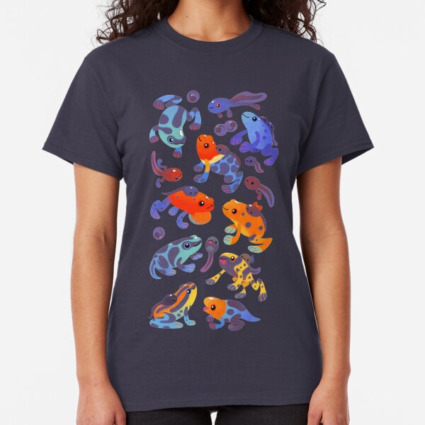 Poison dart frogs - dark Classic T-Shirt