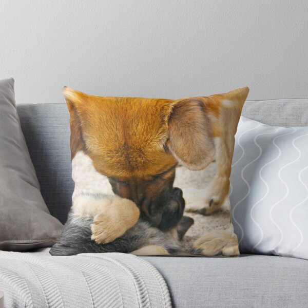 Item preview, Mothering (German Shepherd 'mum' and pup) designed and sold by Lou Wilson.