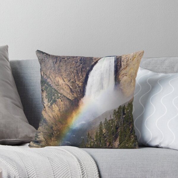 Item preview, Lower Falls of the Yellowstone with Morning Rainbow designed and sold by Kenneth Keifer.