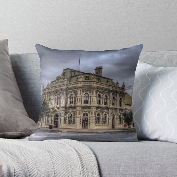 The Trades Hall Throw Pillow