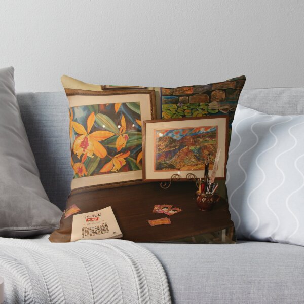 Open Studio Exhibition - Sep, 24, 2011 Throw Pillow