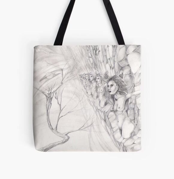 Sirens All Over Print Tote Bag