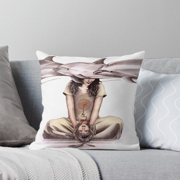 Birth Throw Pillow