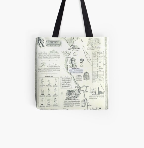 Egypt - - Land of the Pharaohs All Over Print Tote Bag