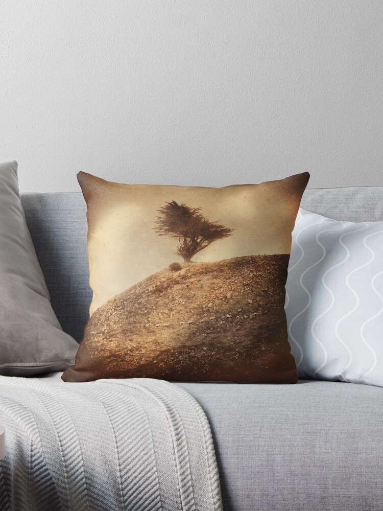 Thumbnail 1 of 4, Pillow, Counting Sheep designed and sold by ronmoss.