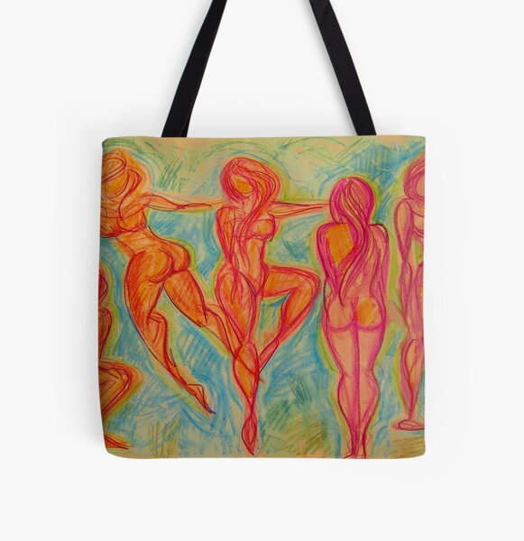 Phases All Over Print Tote Bag