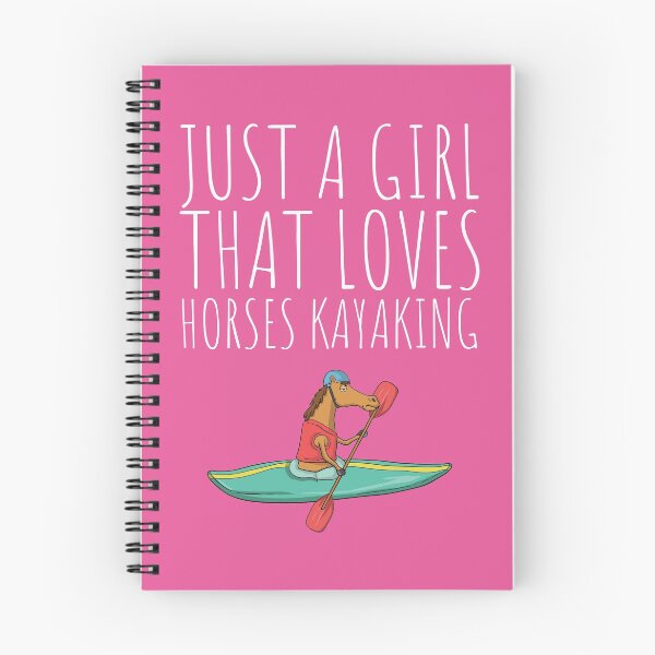 Item preview, Funny Cute Girl Loves Horses Kayaking Gifts Women designed and sold by Freid.