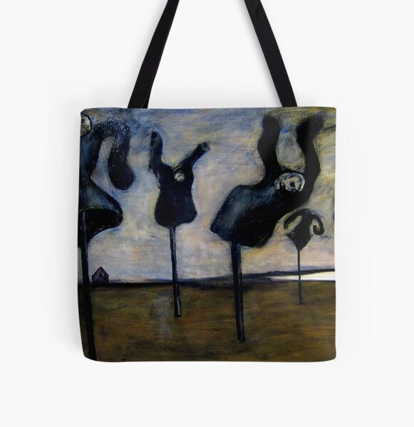the family who forgot to talk All Over Print Tote Bag