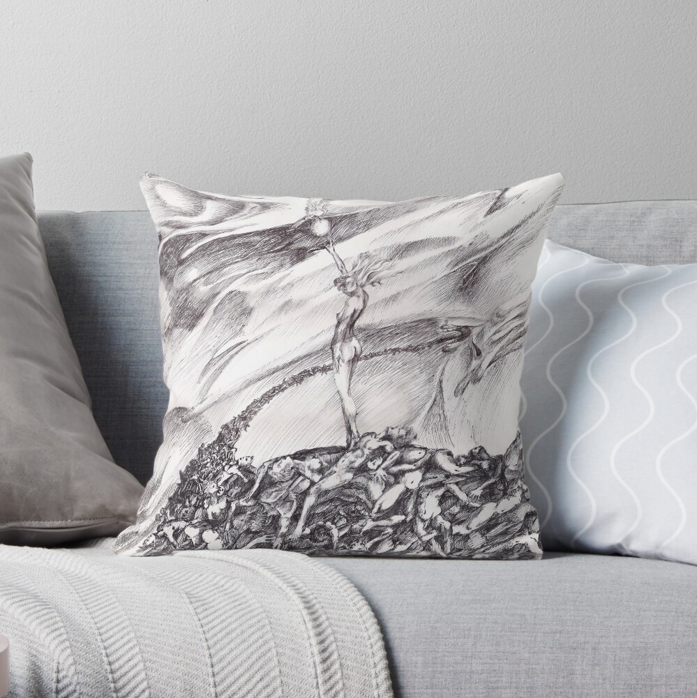 Item preview, Throw Pillow designed and sold by dajson.