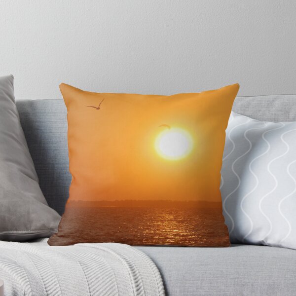 Item preview, Lagoon in sunrise, and two gulls designed and sold by Antanas.