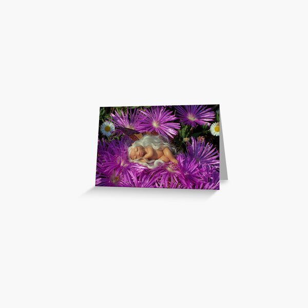 magenta dreaming Greeting Card