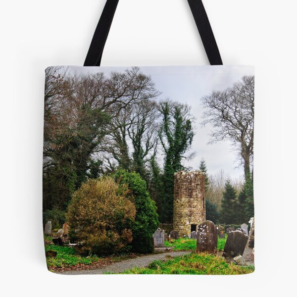 Item preview, Aghavillier church and round tower, County Kilkenny, Ireland designed and sold by AndrewJonesFoto.
